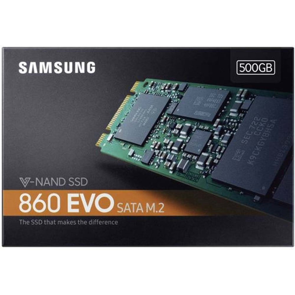 Samsung 860 EVO 500GB SSD m.2 Sata MZ-N6E500BW