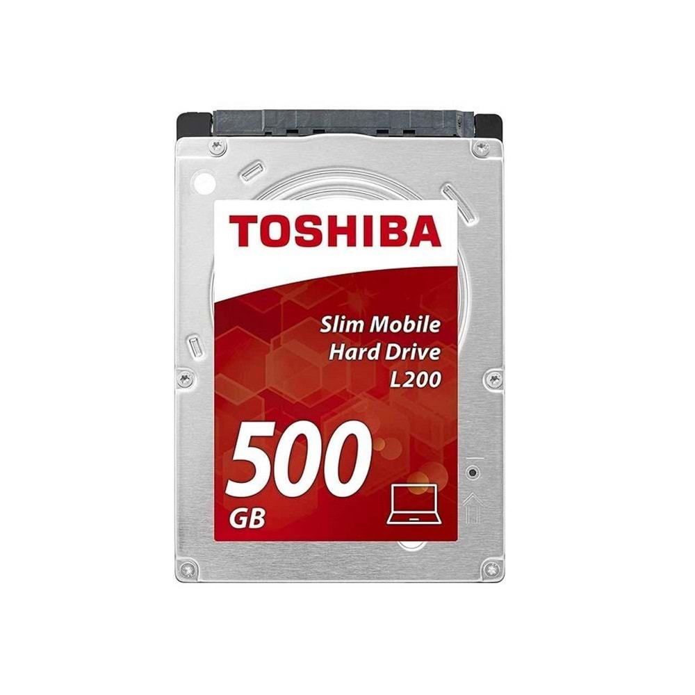 Toshiba L200 500GB Notebook Hdd - 2.5'' Sata 3.0 HDWK105UZSVA Slim Mobile