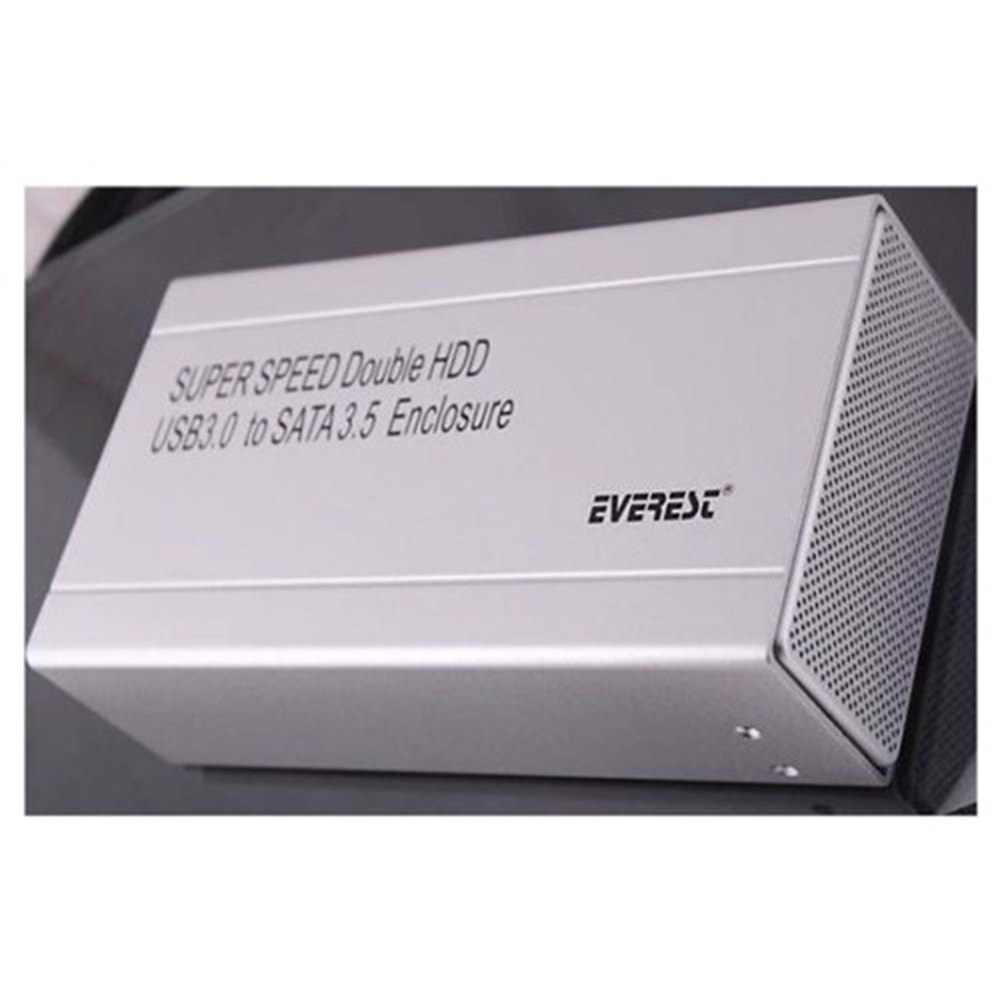 Everest Hdx-U352 Everest 3,5'' Usb 3.0 2Xsata Bağlantılı Yüksek Veri Hızlı Harici Kutu