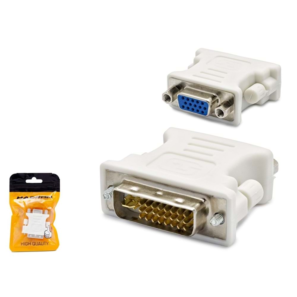 HADRON HDX1261(4002) ADAPTÖR ÇEVİRİCİ DVI TO VGA
