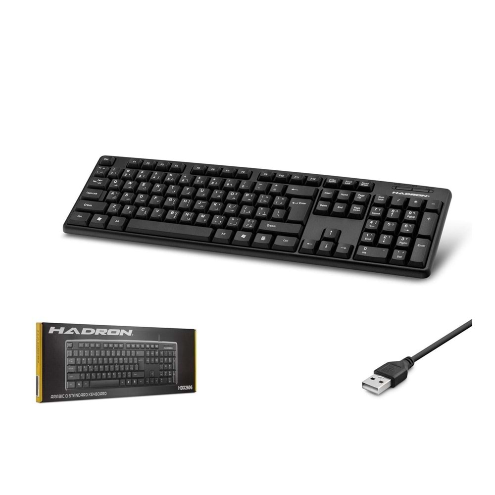 HADRON HDX2603 KLAVYE STANDART KABLOLU Q