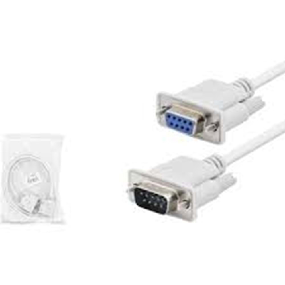 HADRON HDX7801 KABLO RS232 SERİ PORT UZATMA M/F 1.5 MT
