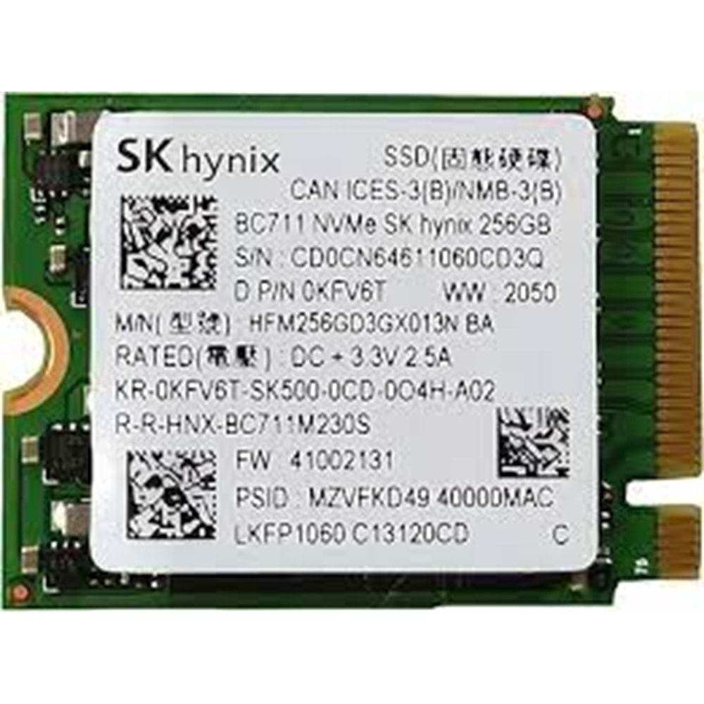 Skhynix 256gb M2 SSD HFM256GD3GX013N