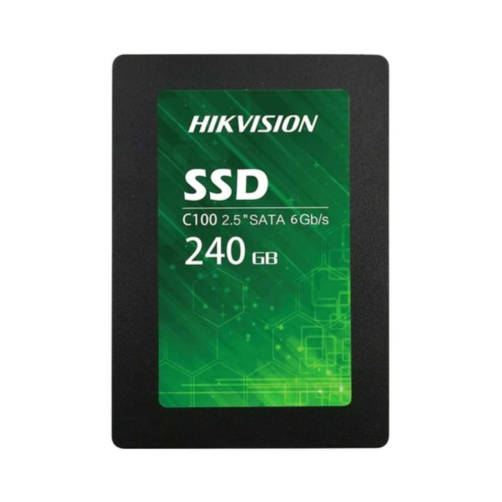 Hikvision 240Gb Ssd - Hikvision C100 Hs-Ssd-C100/240 550Mb/S Ssd Disk