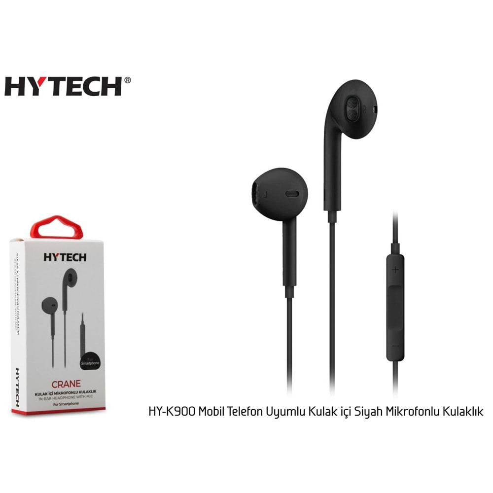 Hytech HY-K900 Crane Mobil Telefon Uyumlu Kulak içi Mikrofonlu Kulaklık