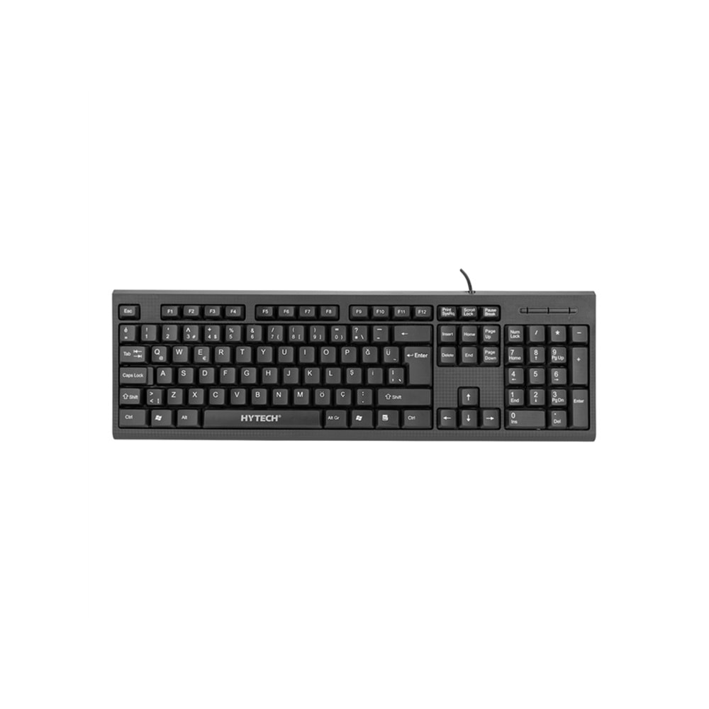 Hytech HYK-44 Siyah USB Q Standart Klavye
