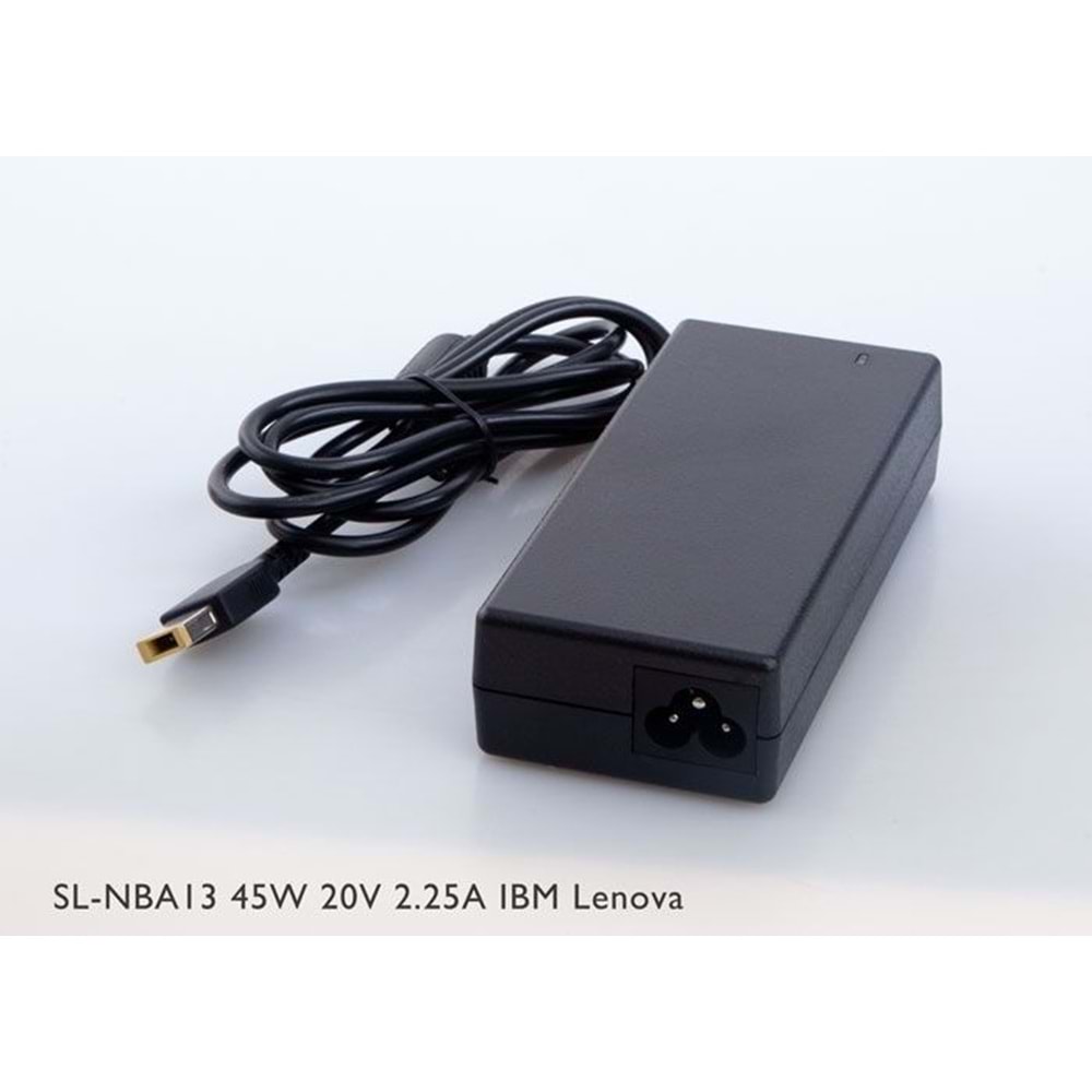 IBM Lenovo Notebook Standart Adaptör S-link SL-NBA13 45W 20V 2.25A
