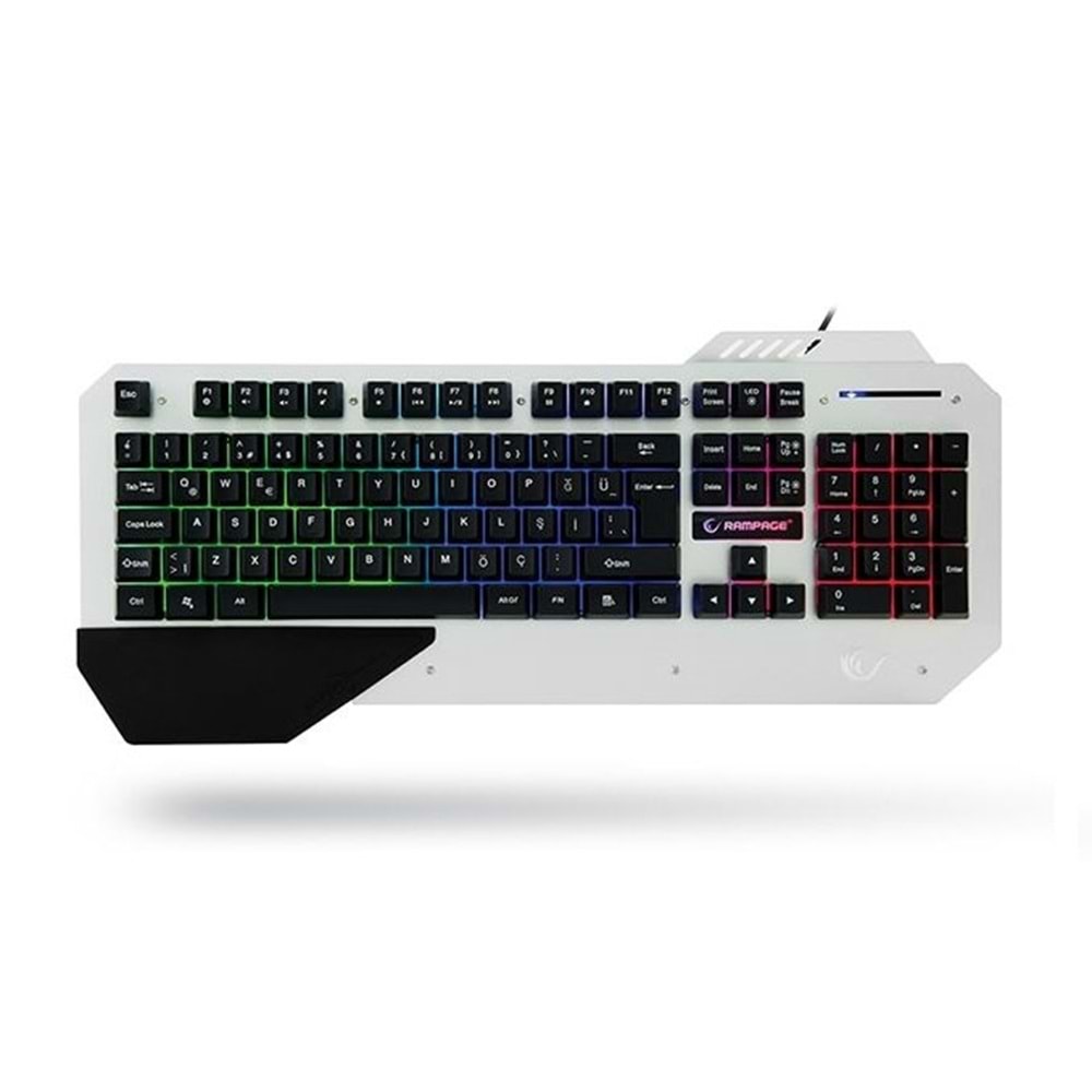 Rampage KB-R04 Metal Kasa Gaming Klavye