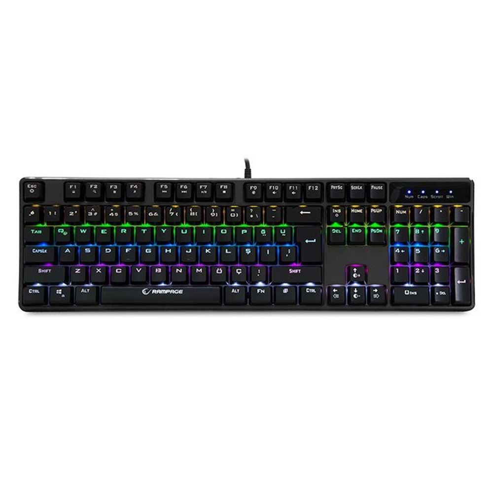 Rampage KB-R18 Myth Sport Tasarım Mekanik Gaming Klavye