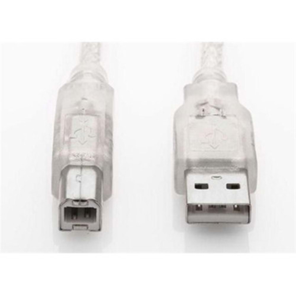 S-link SL-U2010 Usb2.0 10m Şeffaf Yazıcı Kablo