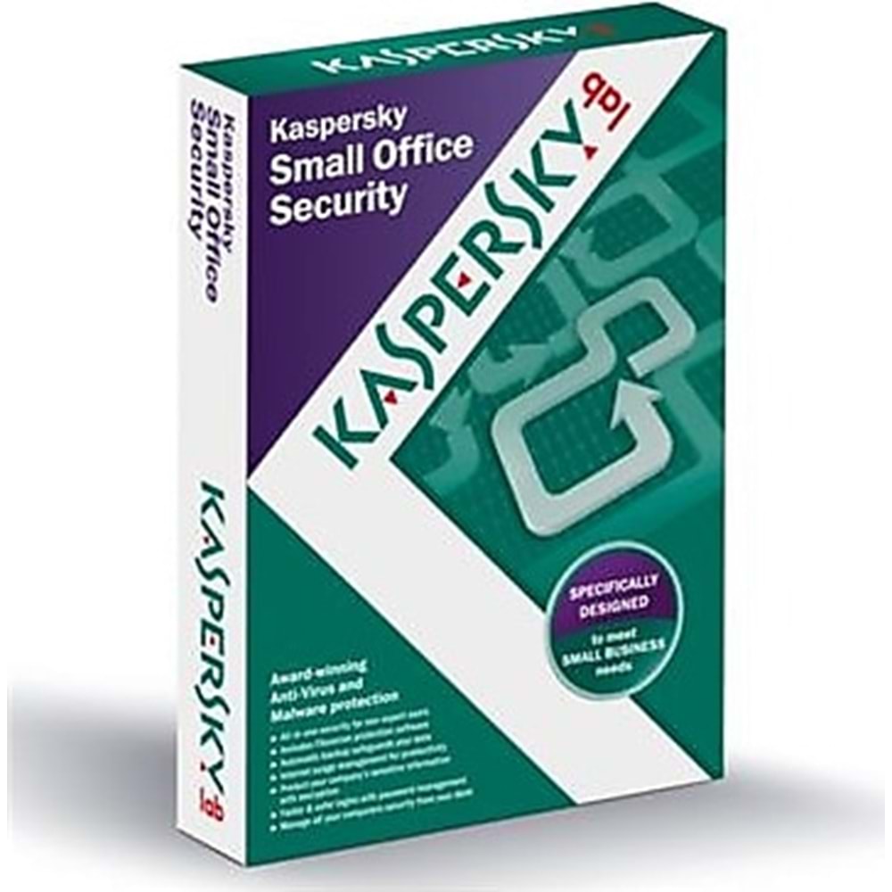Kaspersky Small Office Sec. 1+5 Dvd Kutu 1 YIL