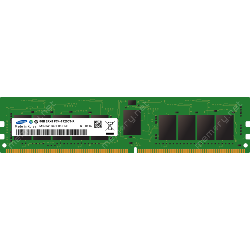 Samsung ECC Sunucu 8GB DDR4 2666MHz DEL PET40 UYUMLU (ÇIKMA)