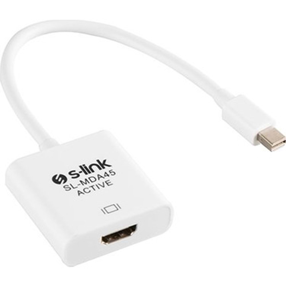 S-link Sl-Mhvs15 Mini Hdmi to Vga+Audio (Yeni Versiyon) Çevirici