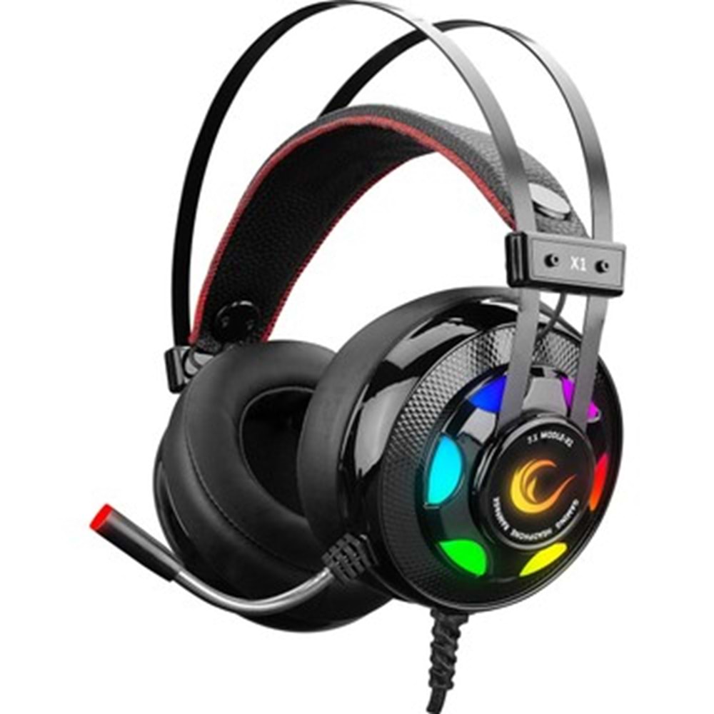 Rampage Miracle-X1 RGB 7.1 Surround Sound System Mikrofonlu Oyuncu Kulaklığı