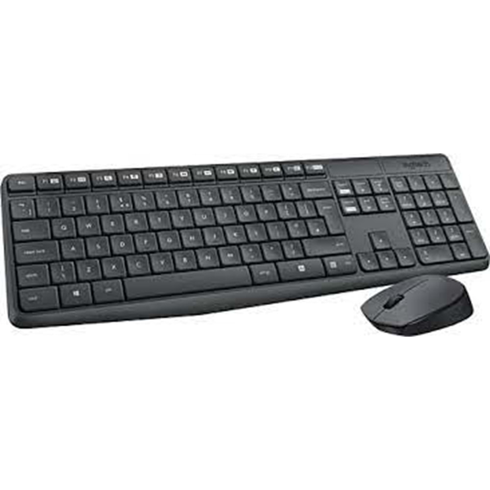 LOGITECH MK235 920-007925 Kablosuz Q TR Klavye Mouse Set