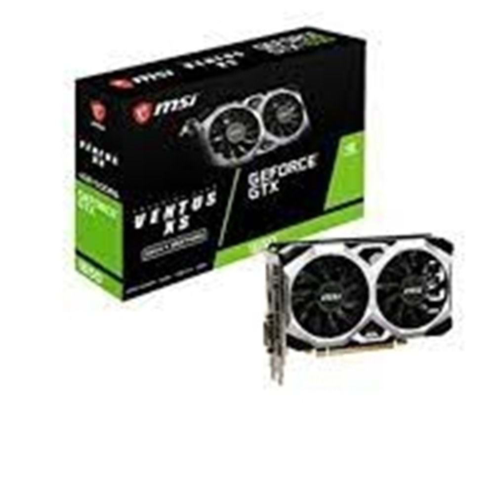 MSI GEFORCE GTX1650 D6 VENTUS XS OCV1 4GB GDDR6 128Bit Max Çözünürlük:7680x4320/PCI Express 3.0/OpenGL 4.6