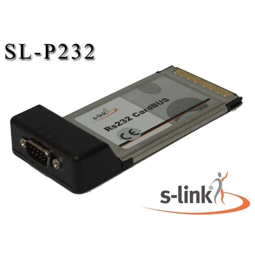 S-LINK SL-P232 PCMCIA RS-232 Çevirici Adaptör
