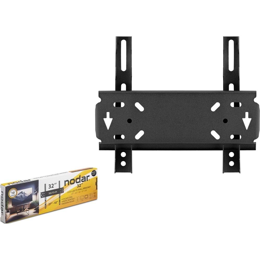 NODAR NO32 KİLİTLİ SABİT TV ASKI APARATI 27