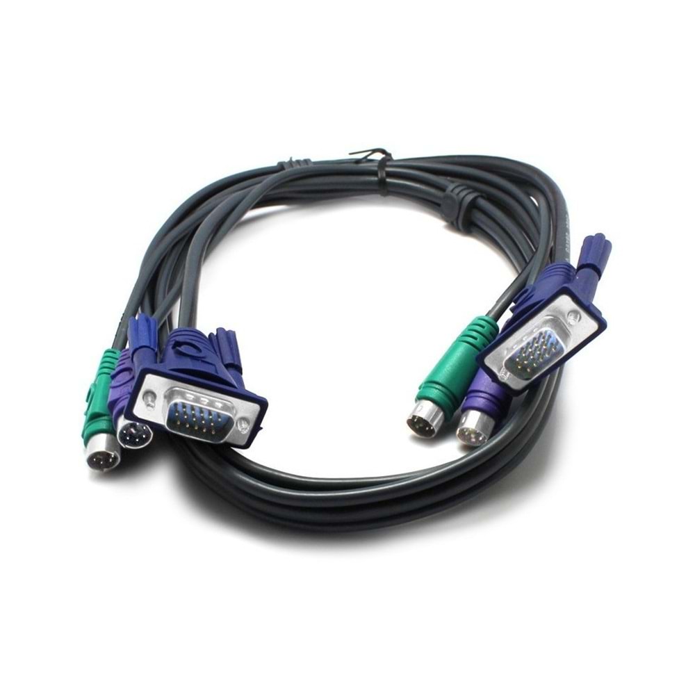 Platoon PS2 VGA KVM Kablo - PL-7327 1.8Mt