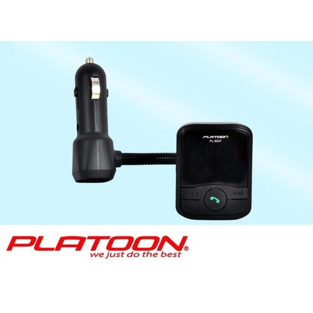 PL-9237 ARAÇ ŞARJLI BLUETOOTH FM TRANSMITTER SD/USB