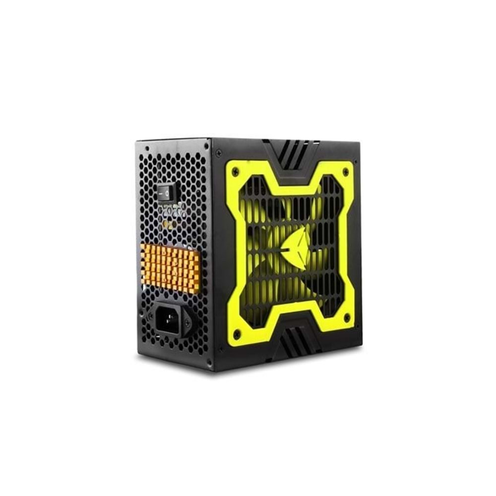 Everest EPS-1700A Peak-300W Extra Soğutucu 12cm Sarı Fan Gaming Power Supply