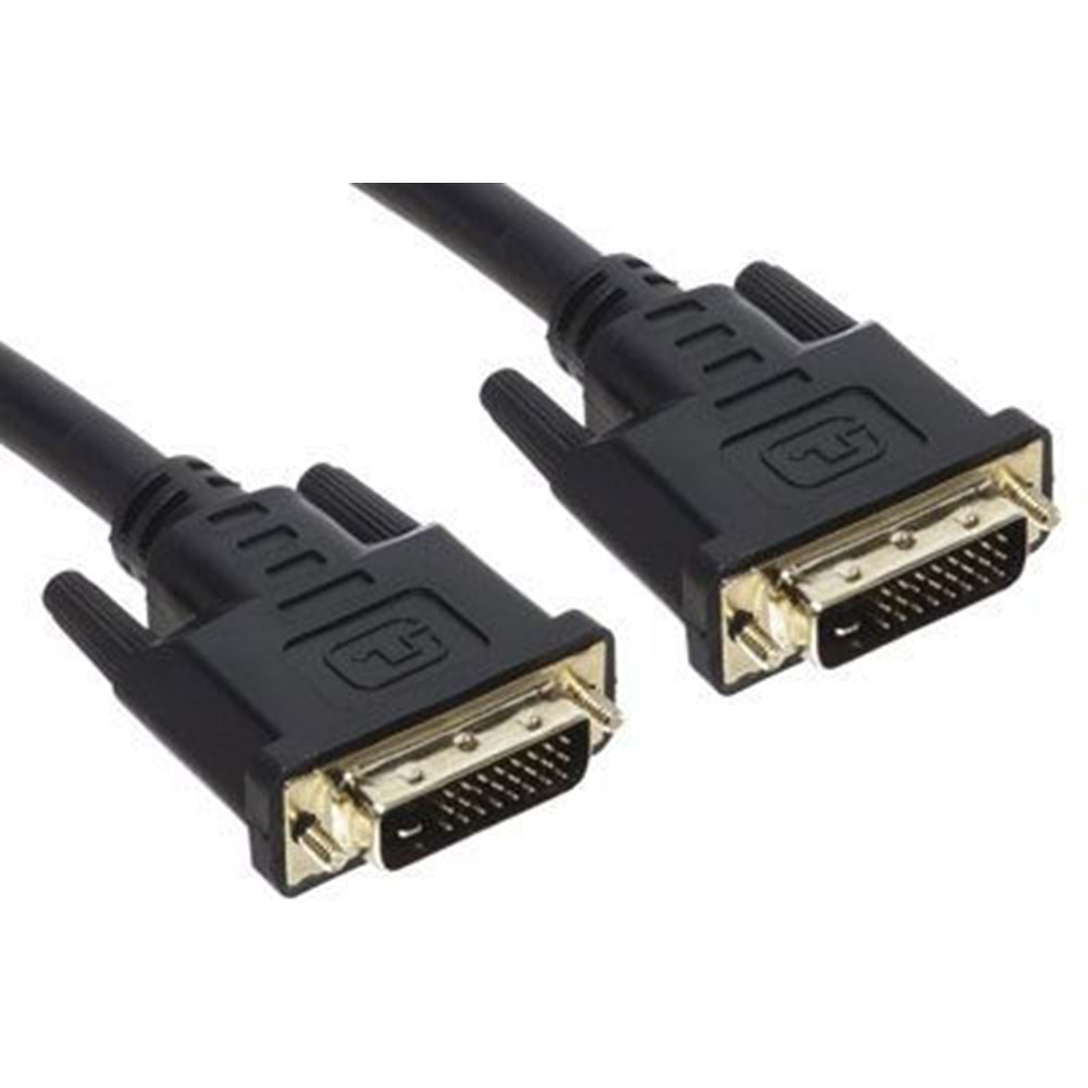 Q Port Q-DVI245 24+1 DVI to DVI Kablo - 5 mt İki Ucu Erkek