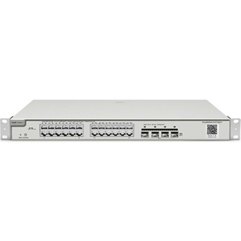 Reyee RG-NBS3200-24GT4XS-P 24 Portlu, 10/100/1000 Gigabit, L2 Yönetilebilir Switch, 4*10G SFP, 24 Port PoE (370W)