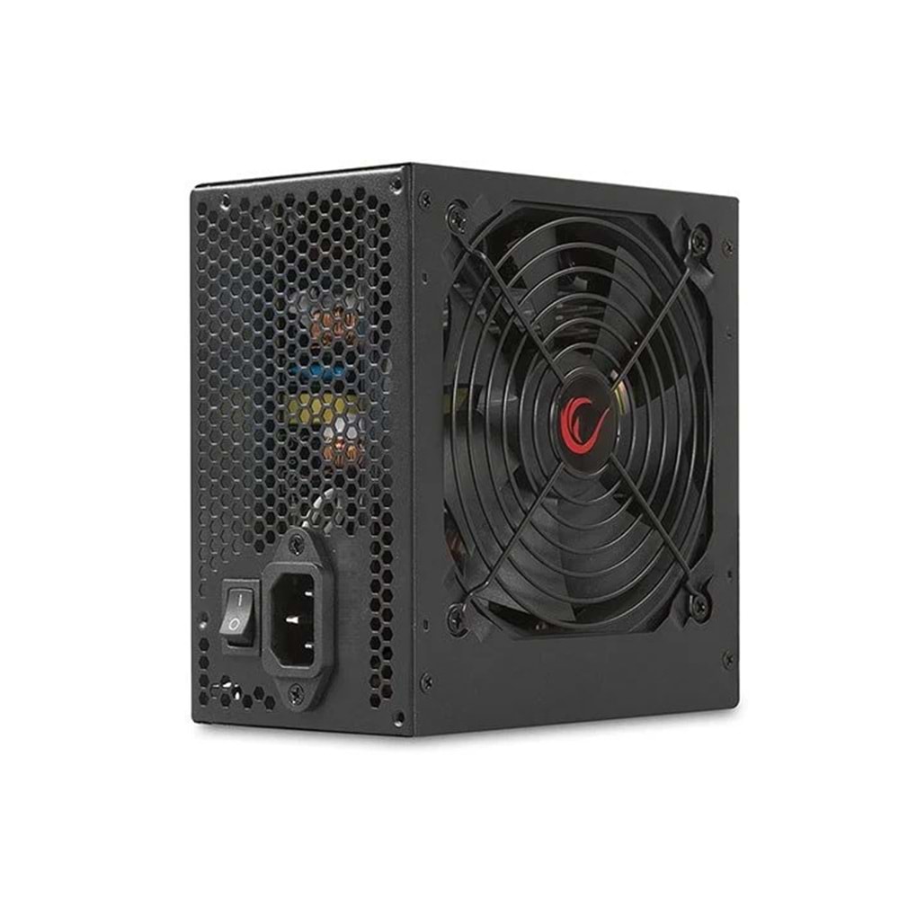 Rampage RMP-600-80PB 600W 14cm Siyah Fan 80 Plus Bronze Aktif PFC Power Supply