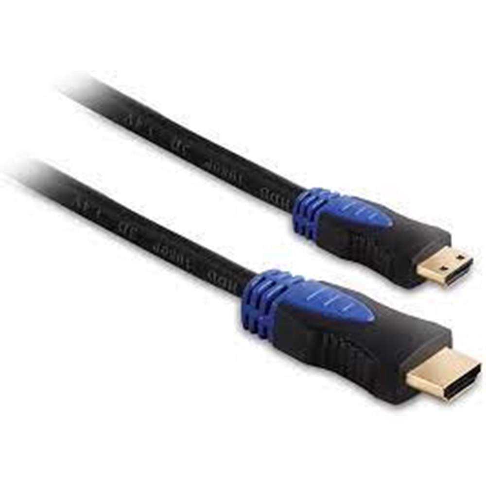 S-link SLX-825 HDMI TO Mini HDMI 1.5m Altın Uçlu 24K 1.4 Ver. 3D Kablo