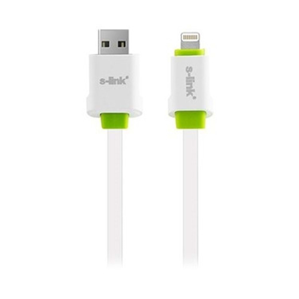 S-link SLP-136 2100MA iPhone 5/5s/6/6 Plus 2m Hızlı Şarj Data + Şarj Kablosu