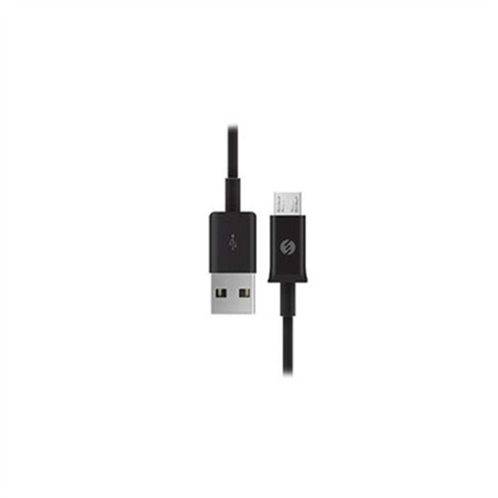 S-link SMG-140 1.3A Micro Usb Siyah Data + Şarj Kablosu
