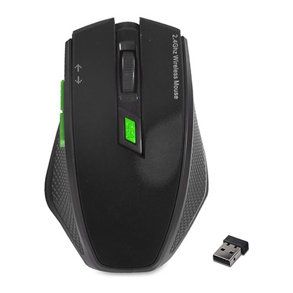Everest SMW-777 Usb Siyah 2.4Ghz Optik Wireless Mouse