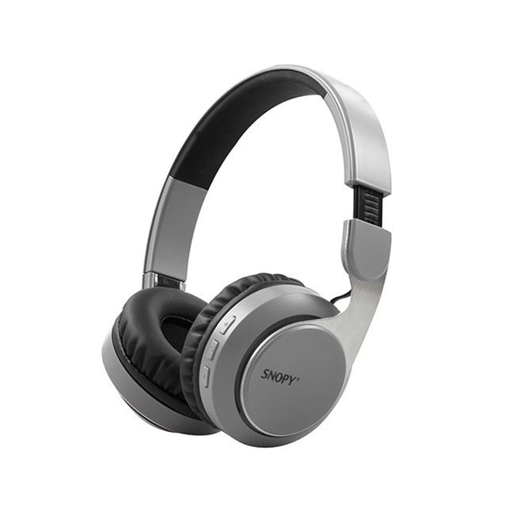 Snopy Sn-34bt Cosy Gri Bluetooth Kablosuz Mikrofonlu Kulaklık