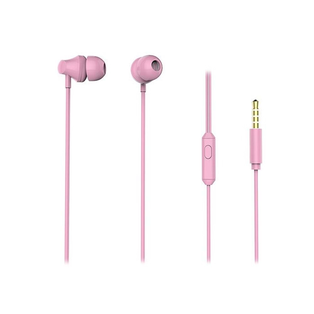 Rampage SN-R99 Elity Pembe Kulak İçi Mikrofonlu Kulaklık