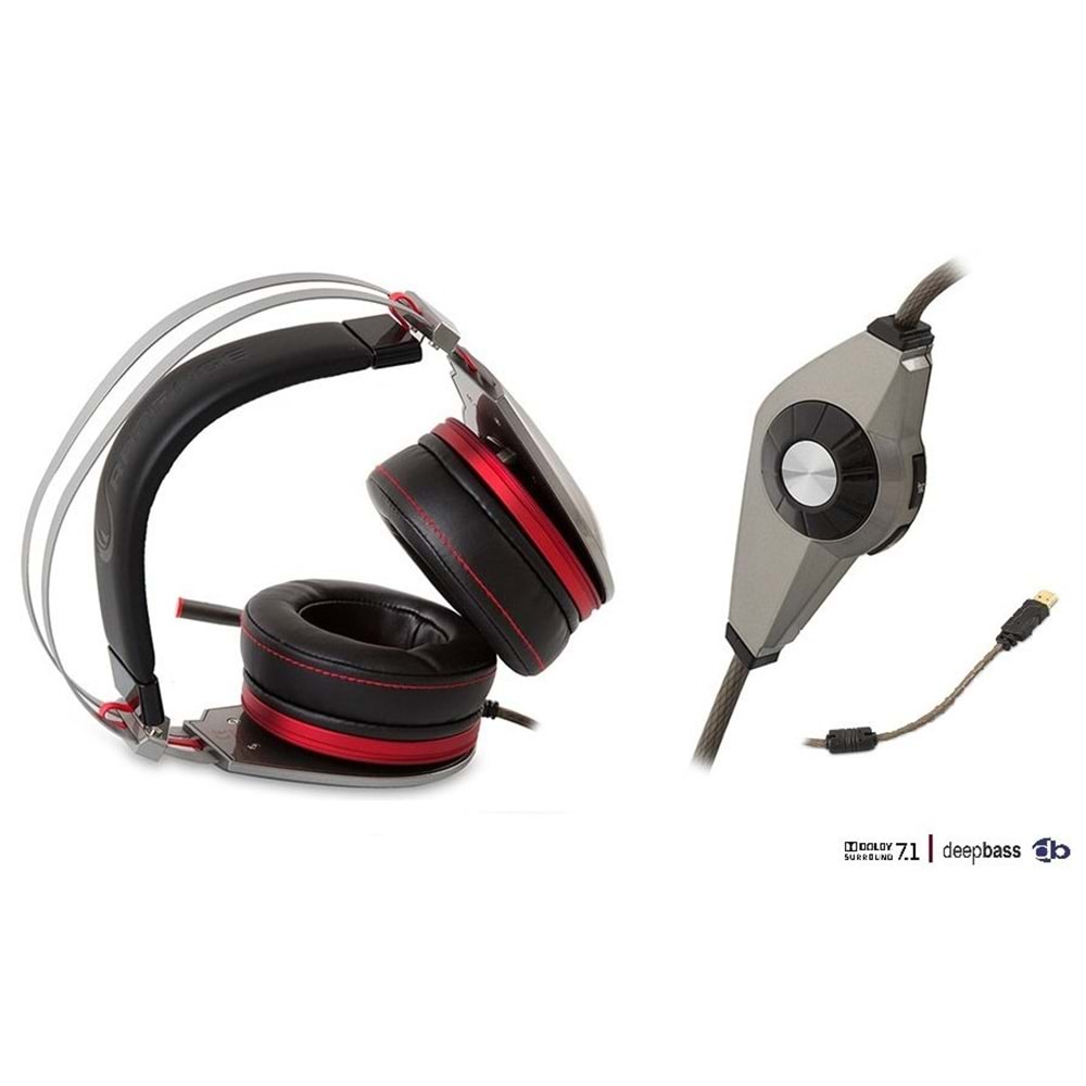 Snopy Rampage SN-RX9 Gaming 7.1 Gümüş Mikrofonlu Kulaklık