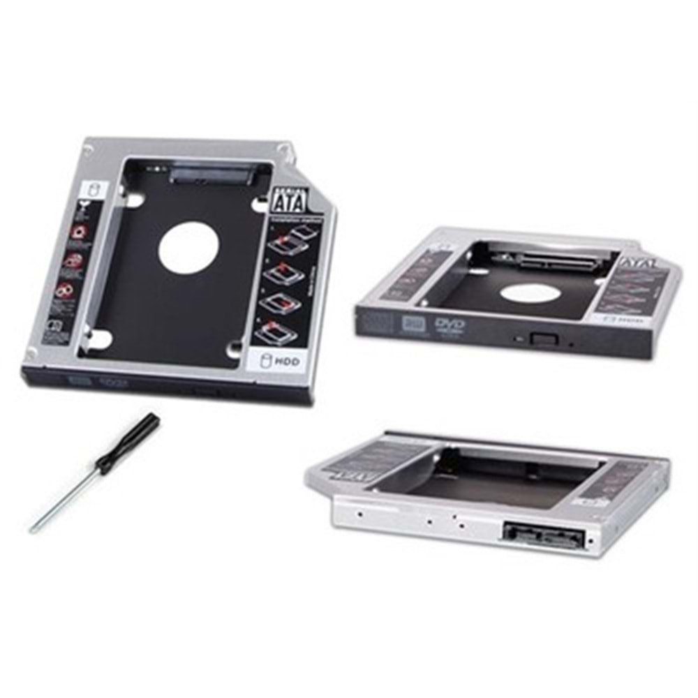 S-link SL-SSD9 SATA to SATA 9.5mm Notebook Ekstra Hdd Yuvası