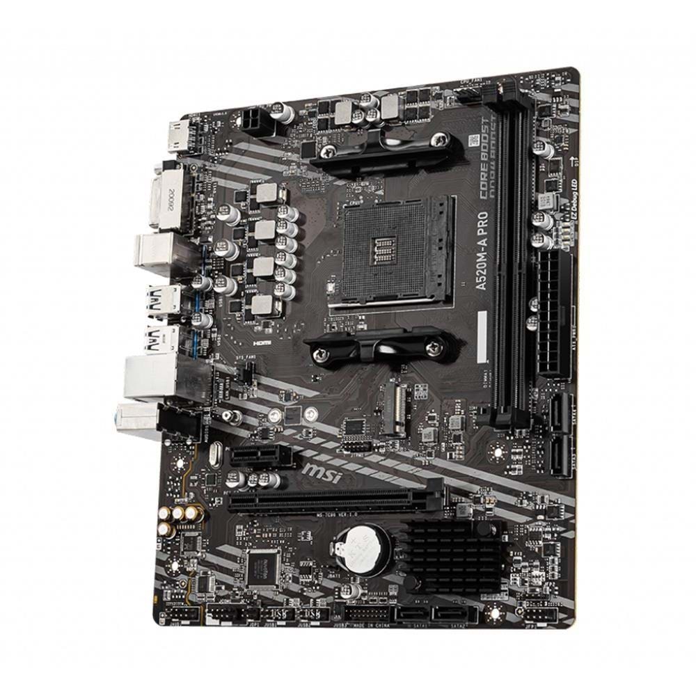 MSI A520M-A PRO DDR4 4600/1866Mhz M.2 M.ATX AM4