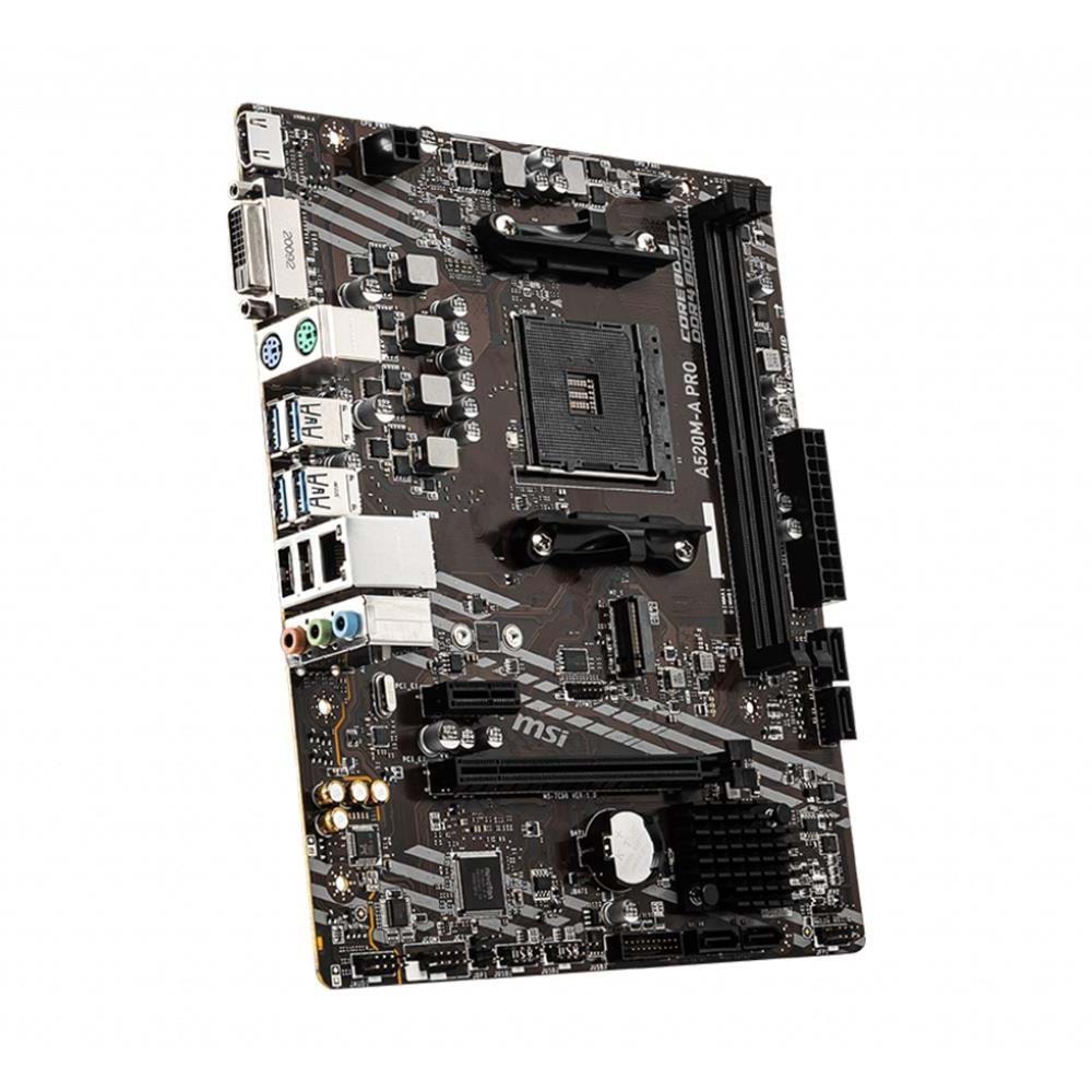 MSI A520M-A PRO DDR4 4600/1866Mhz M.2 M.ATX AM4