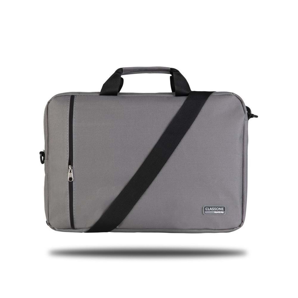Classone BND204 Eko1 Serisi -15.6 inch Uyumlu-Gri Notebook Çantası