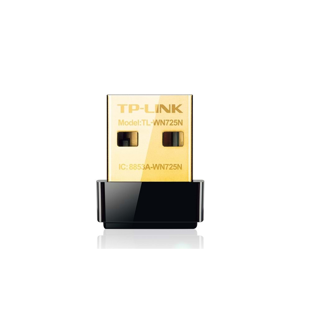 TL-WN725N Kablosuz,150Mbps,N Nano USB Sinyal Alıcı