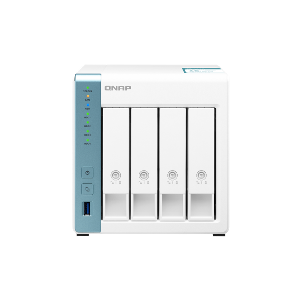 QNAP TS-431K-1GB RAM 4 Hdd Yuvalı Tower NAS