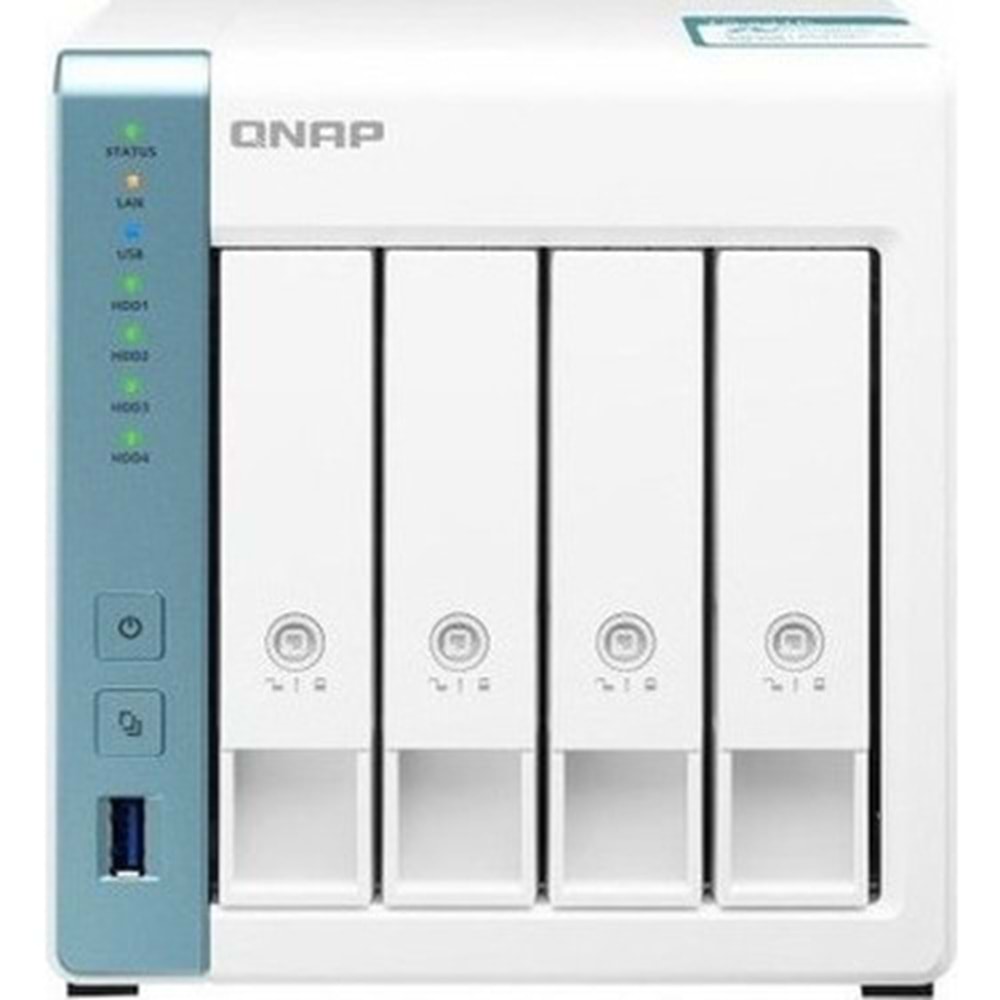 QNAP TS-433-4GB RAM 4 HDD YUVALI TOWER NAS