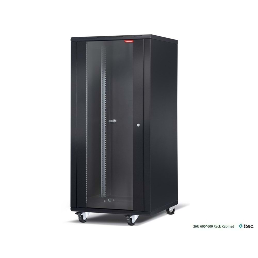 Ttec Business 19'' 26U 600x600 Kabinet Blueline - Formrack Kabinet Üretim Rohs Sertifikalı