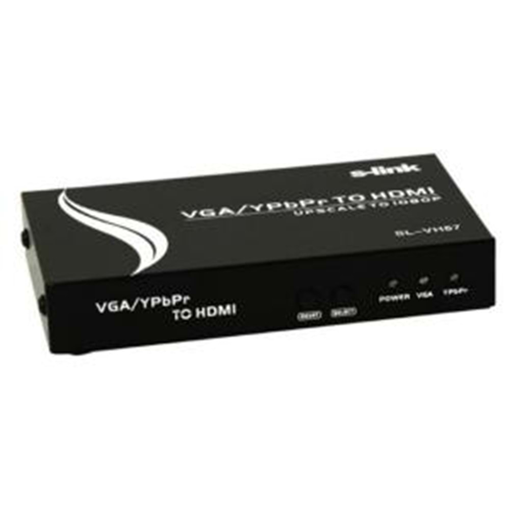 S-link SL-VH57 VGA+YPBPR to HDMI Çevirici