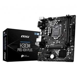 MSI H310M PRO-VDH PLUS DDR4 2666/2133Mhz mATX 1151p