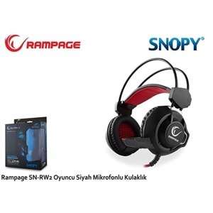 Rampage Sn-Rw2 Calibre Led Işıklı Oyuncu Mikrofonlu Kulaklık