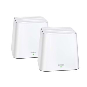 Everest FINIX MW3-2P Kablosuz Mesh WiFi AC1200 Dual Band Gigabit Router - 2'Li