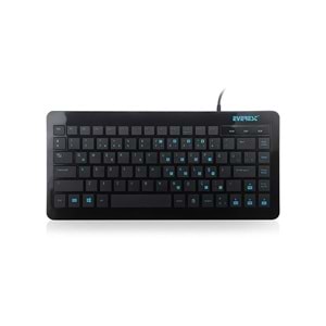 Everest Kb-410 Taşınabilir Mini Kablolu Klavye