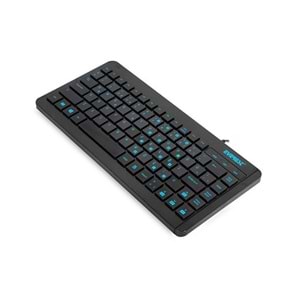 Everest Kb-410 Taşınabilir Mini Kablolu Klavye