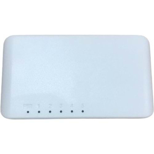 Ttec 05100SW 5 Portlu, 10/100 Fast Ethernet, Tak Çalıştır Switch, Plastik Kasa (TSS)